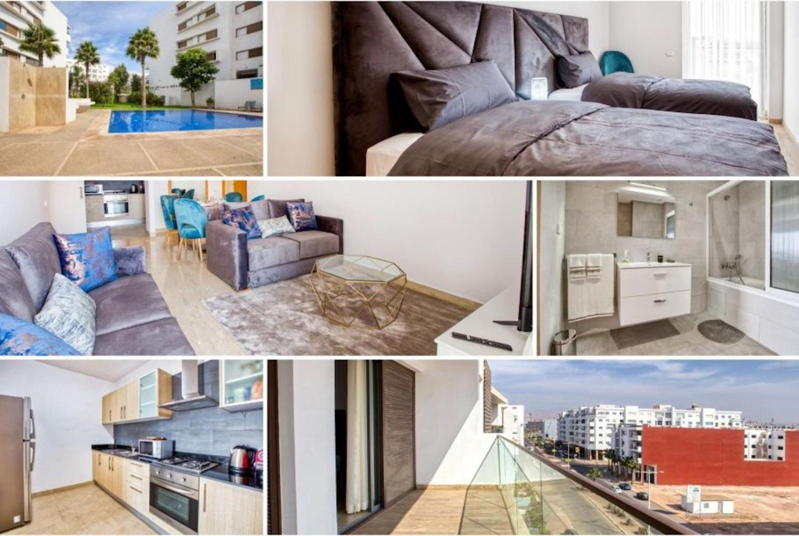 Luxury 100sqm With Pool Near Wifi Unlimited With Optical Fiber Appartement