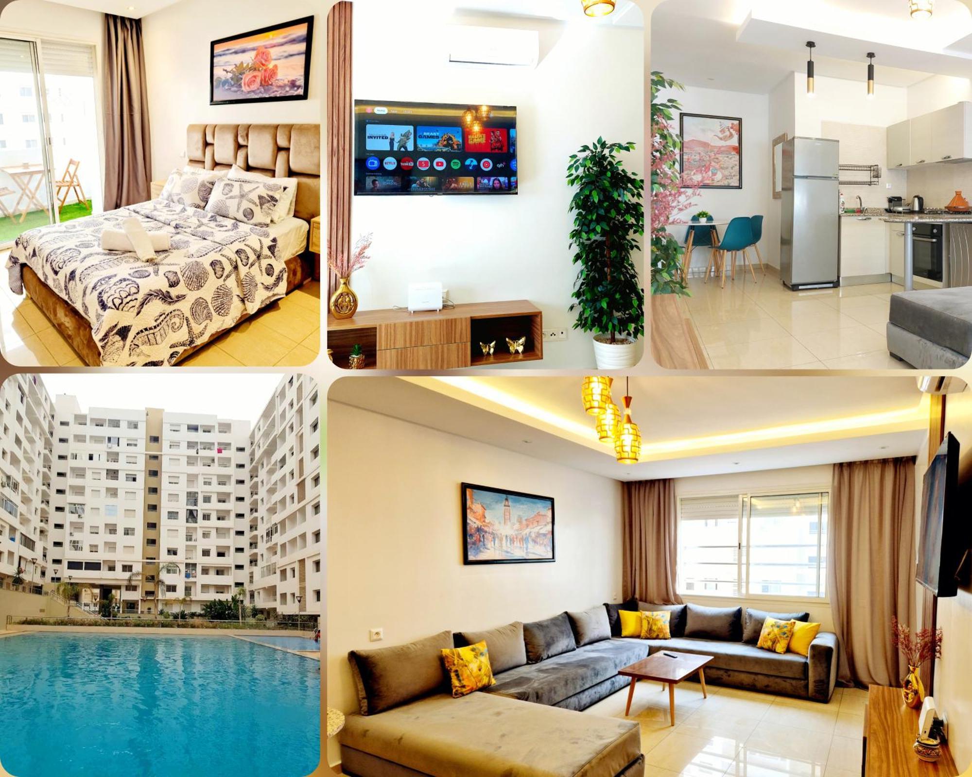 Apartment Sejour Confort Bien Equipe Avec Piscine A Agadir