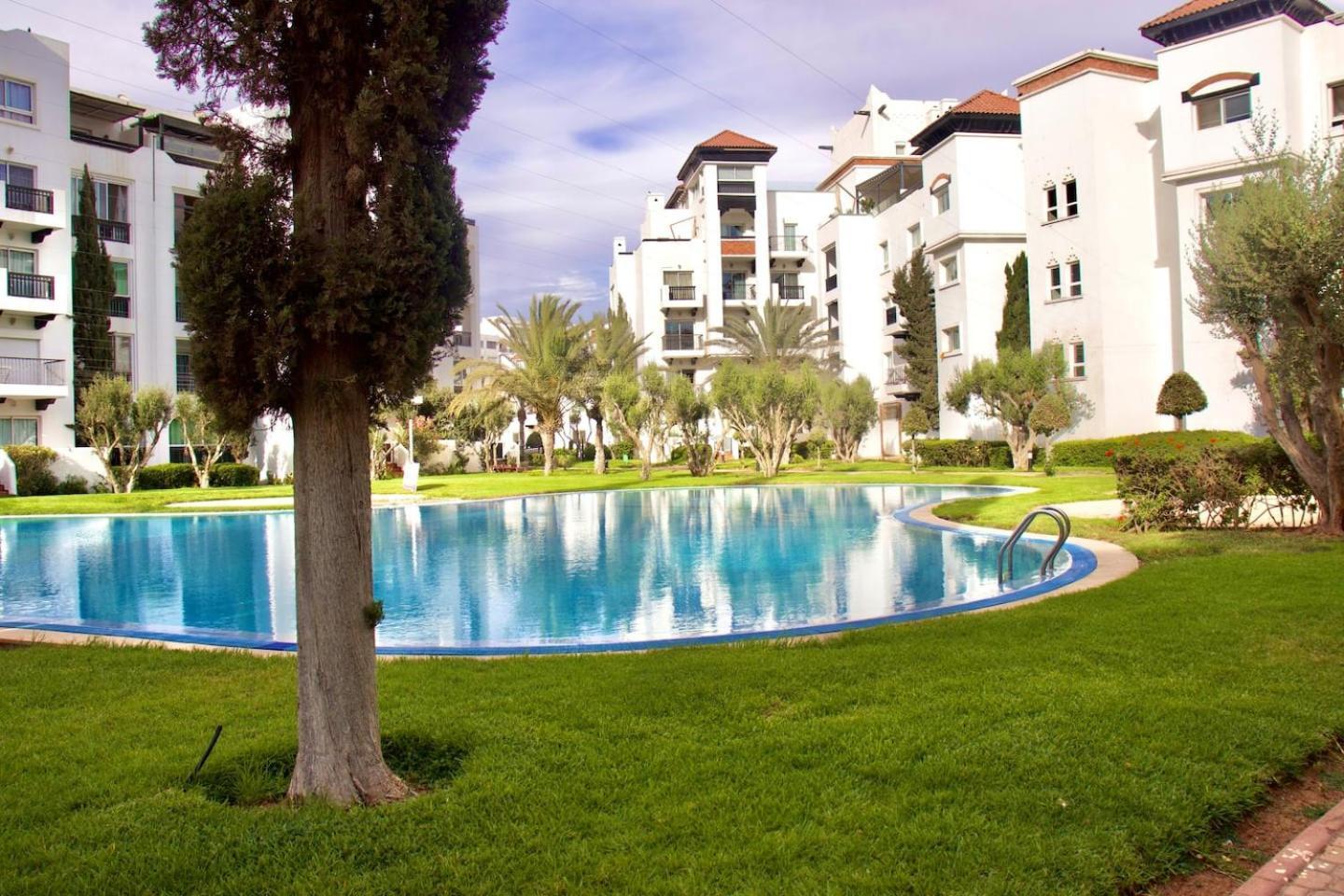 Apartment Marina Peakview 2bds Apartment, 2minbeach Agadir