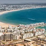 Marina Agadir Appartement Standing 90M2 + Piscine