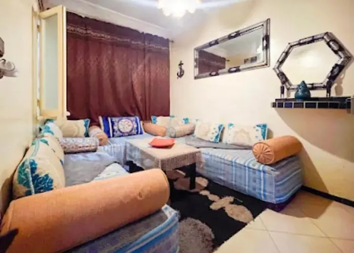 Spacious Apartment In Agadir, 75 Sqm With Private Garden