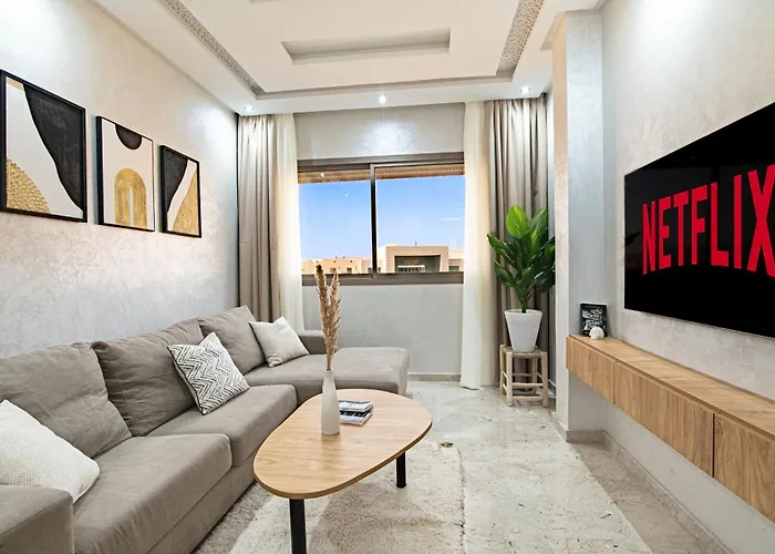 Modern Apartment In The Center Of Agadir With Panoramic View