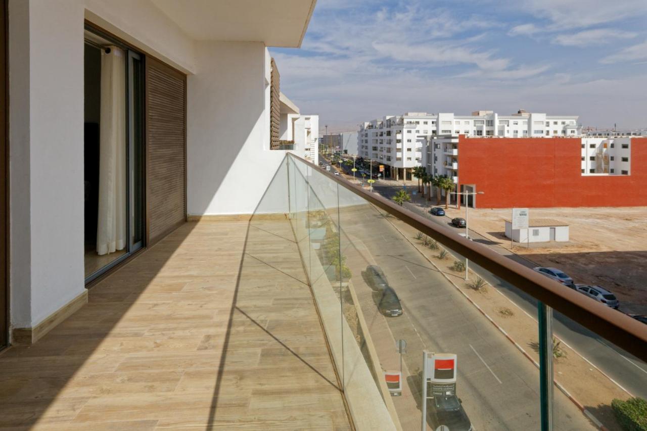 Luxury 100sqm With Pool Near Wifi Unlimited With Optical Fiber Apartment Agadir