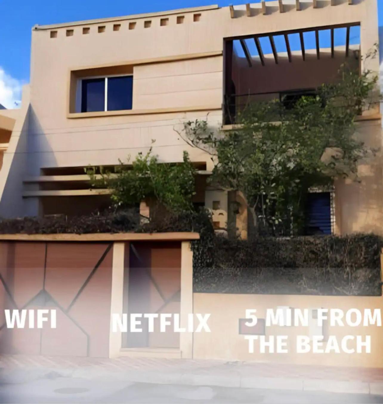 Villa Jaccuzi Face A L'Ocean - Agadir Beach City Agadir
