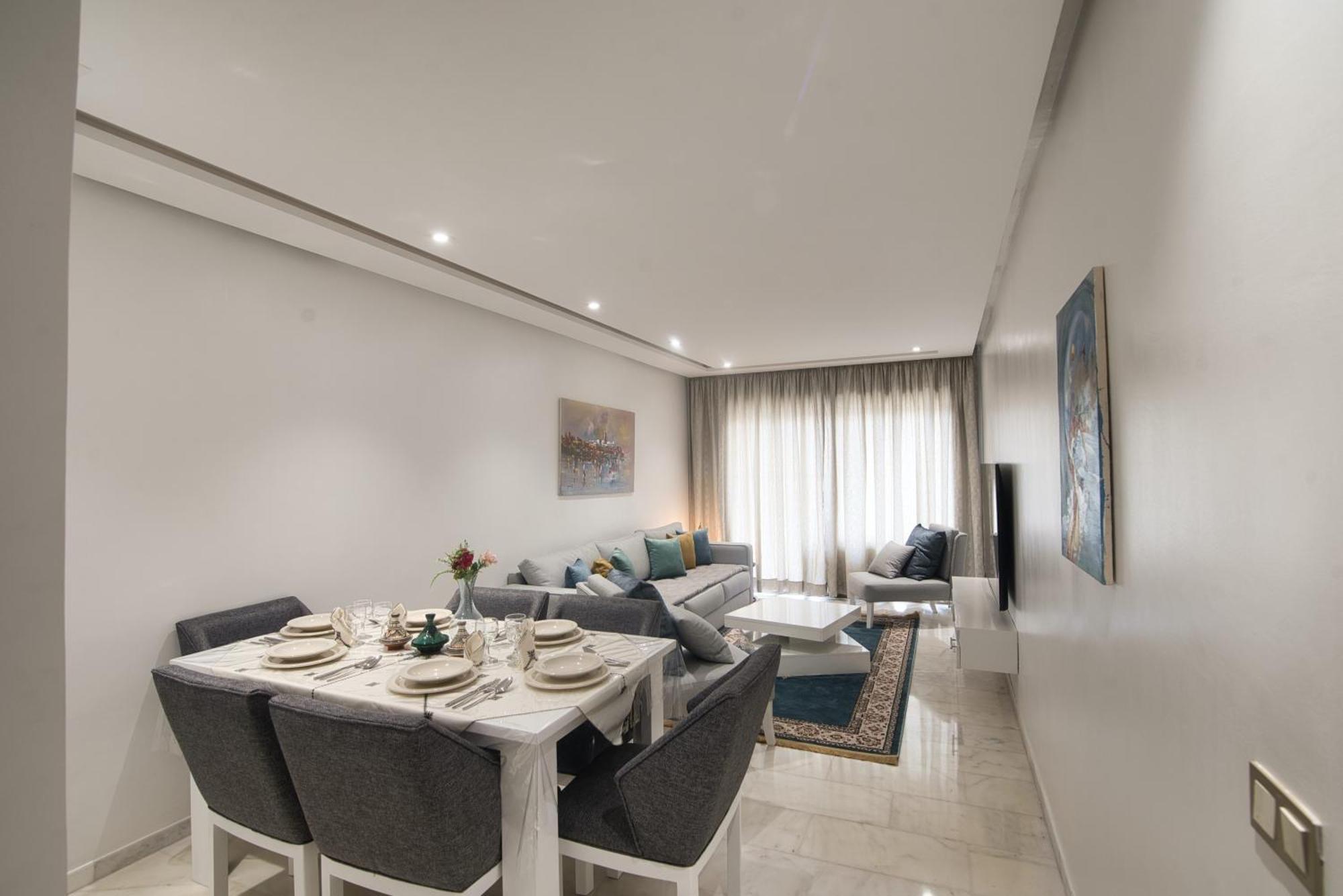 New Sea Front 135mq With Unlimited Wi-fi * Agadir