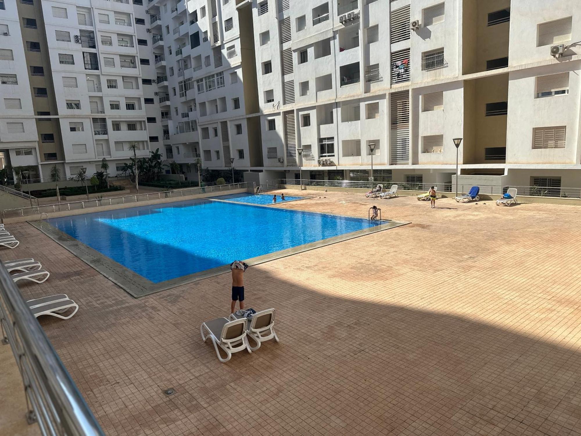 Your Ideal Pool Access Airport Service Self Check-in & Pristine Comfort Apartment Agadir