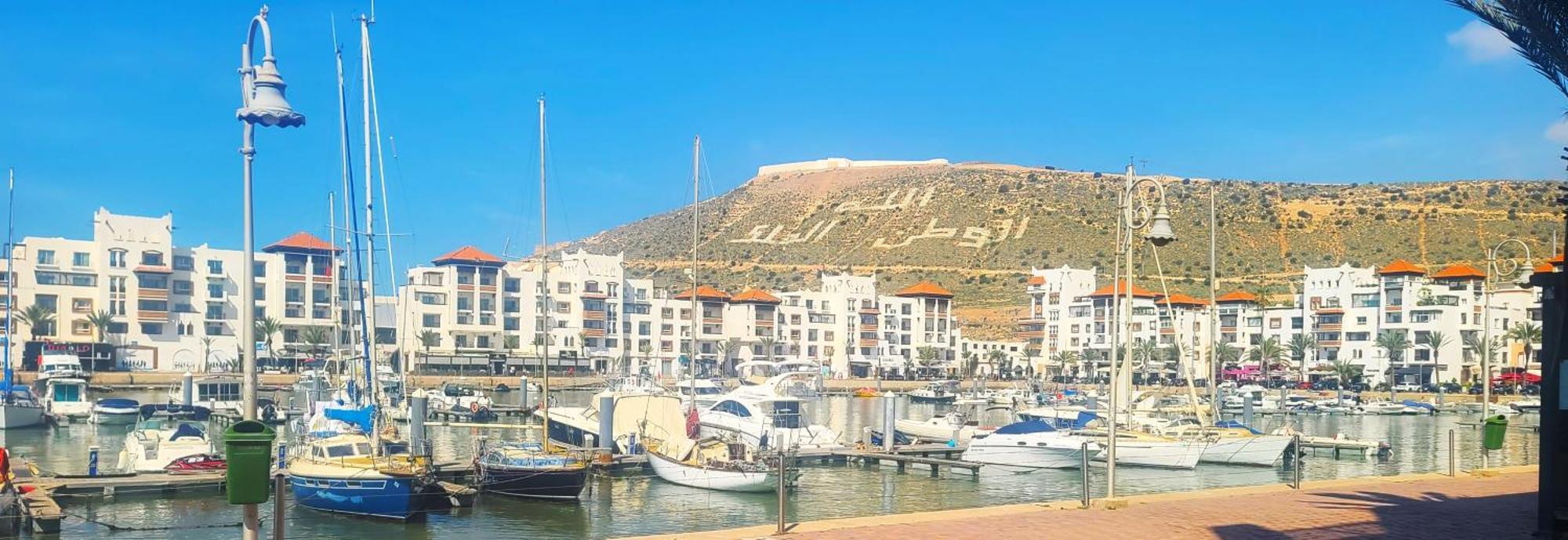 Marina Vue Piscine Agadir