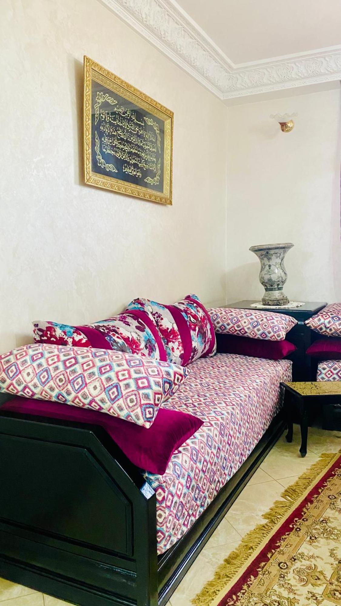 Apartment Charment Au Centre Ville, Internet Fibre, Canal Plus, Chaines Internationales Agadir