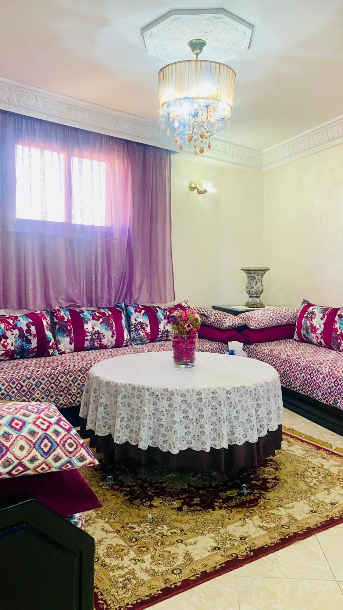 Apartment Charment Au Centre Ville, Internet Fibre, Canal Plus, Chaines Internationales Agadir