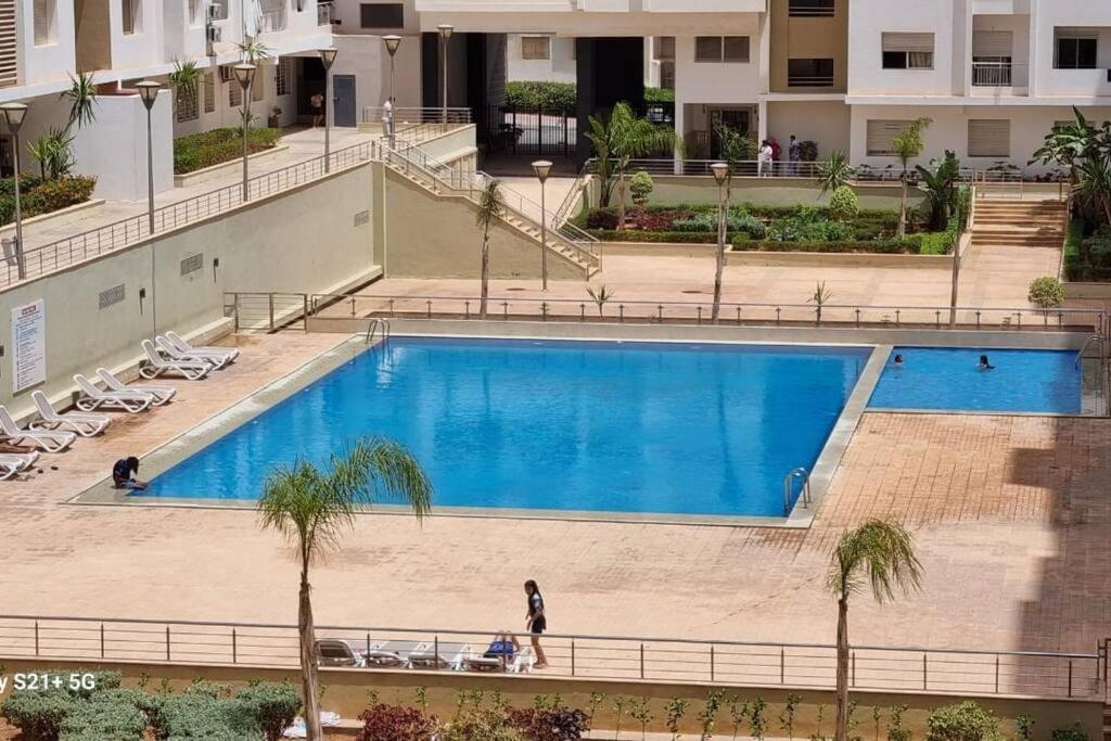 Apartment Coin Du Ciel-cosy, Vue Ocean & Piscine Agadir