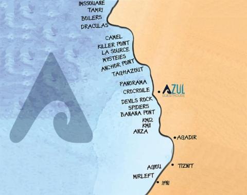 Baie Anza Spot Surf * Agadir