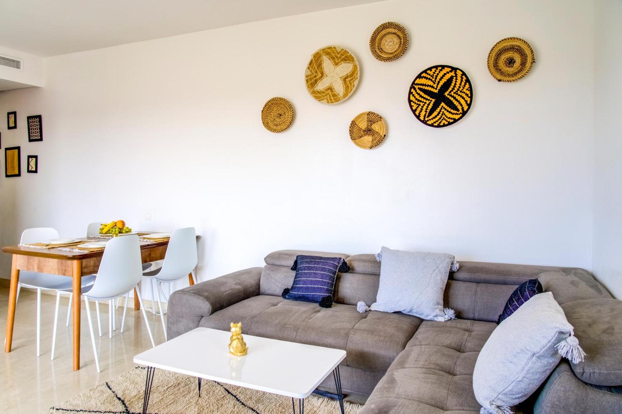 Apartment Panoramic View In Bay, Big Terrace, Pools, Wifi, Parking Agadir