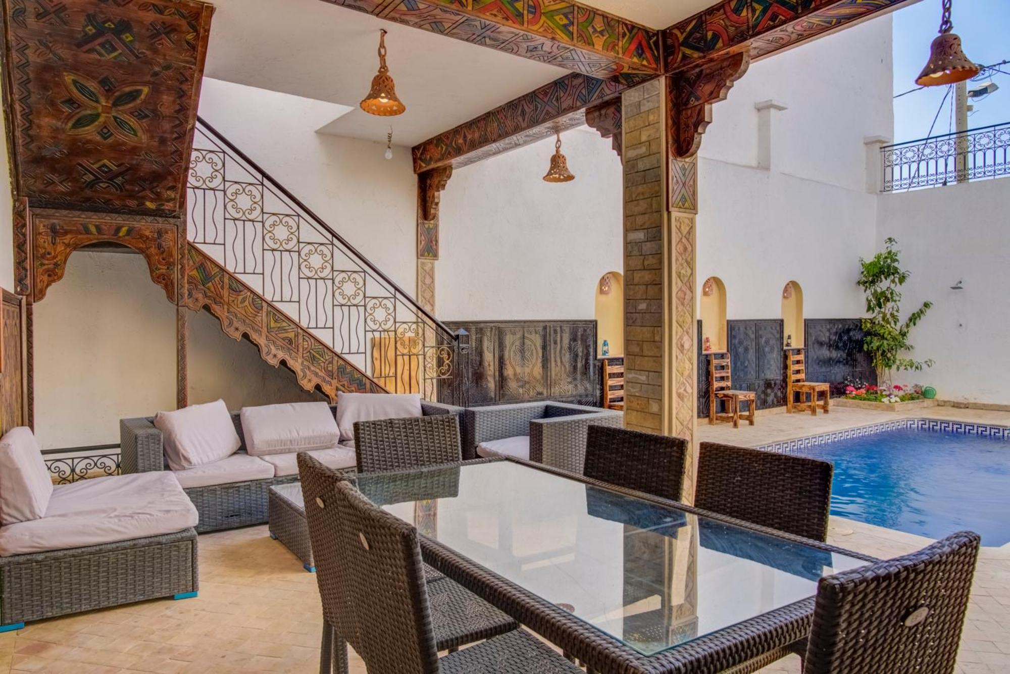 Villa Artisana With Private Pool, & Mountain Views Agadir