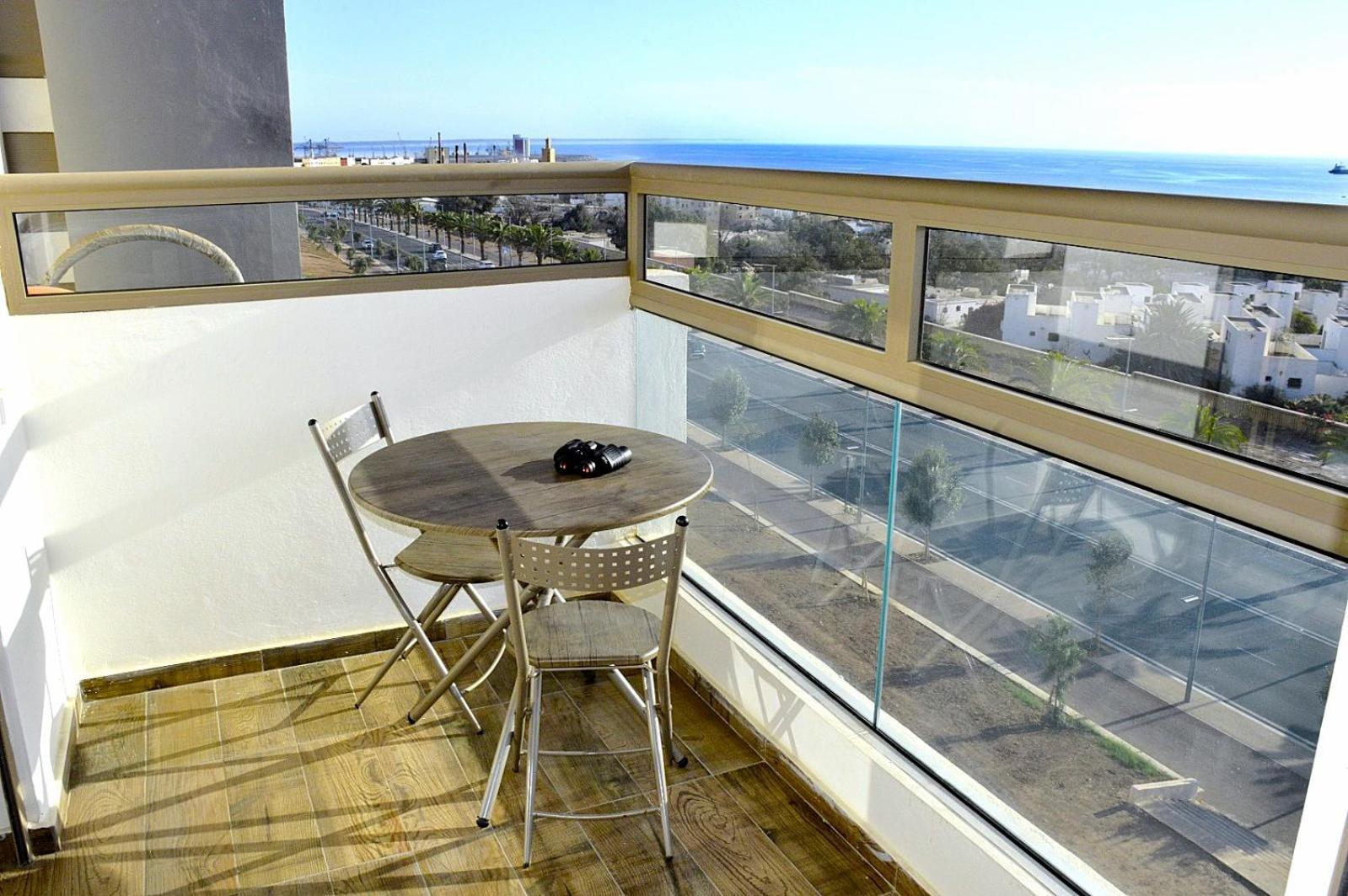 With Panoramic Ocean View In Appartement Agadir