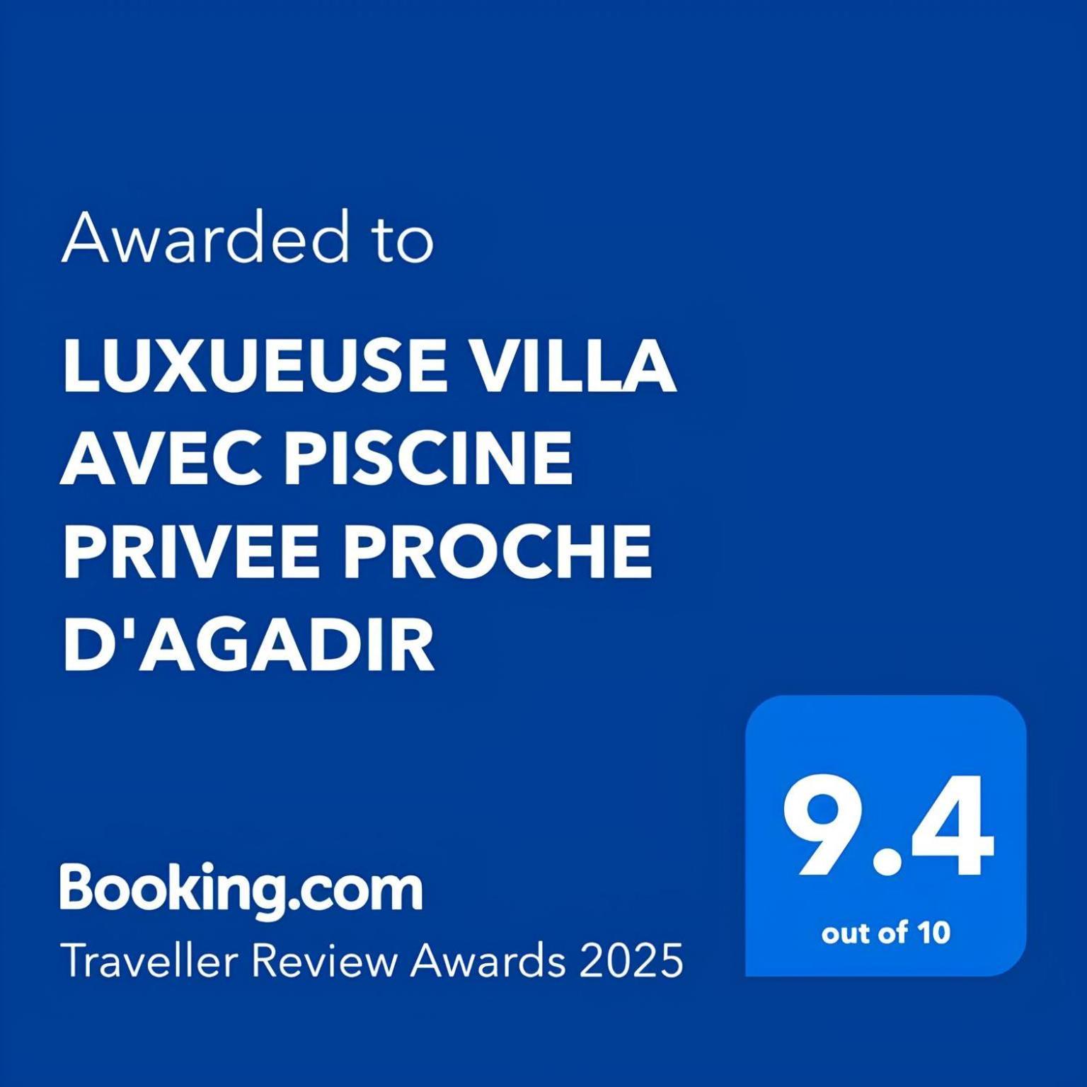 Villa Luxueuse Avec Piscine Privee Proche D'agadir Agadir