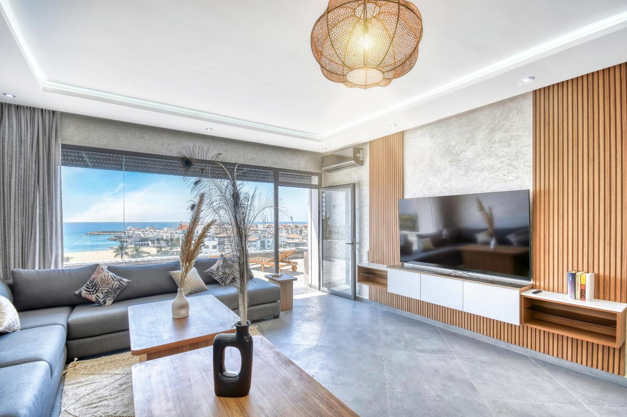Appartement Luxury Seafront 6-7p Agadir