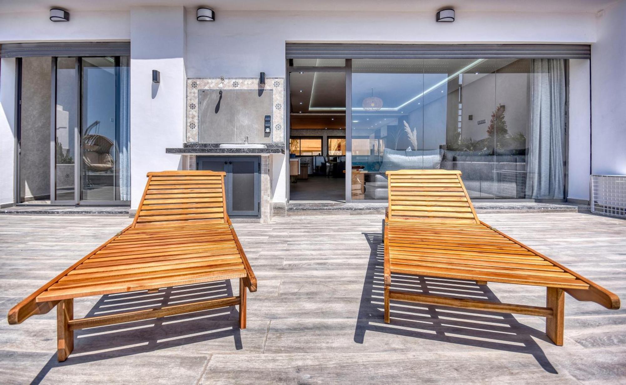 Appartement Luxury Seafront 6-7p Agadir