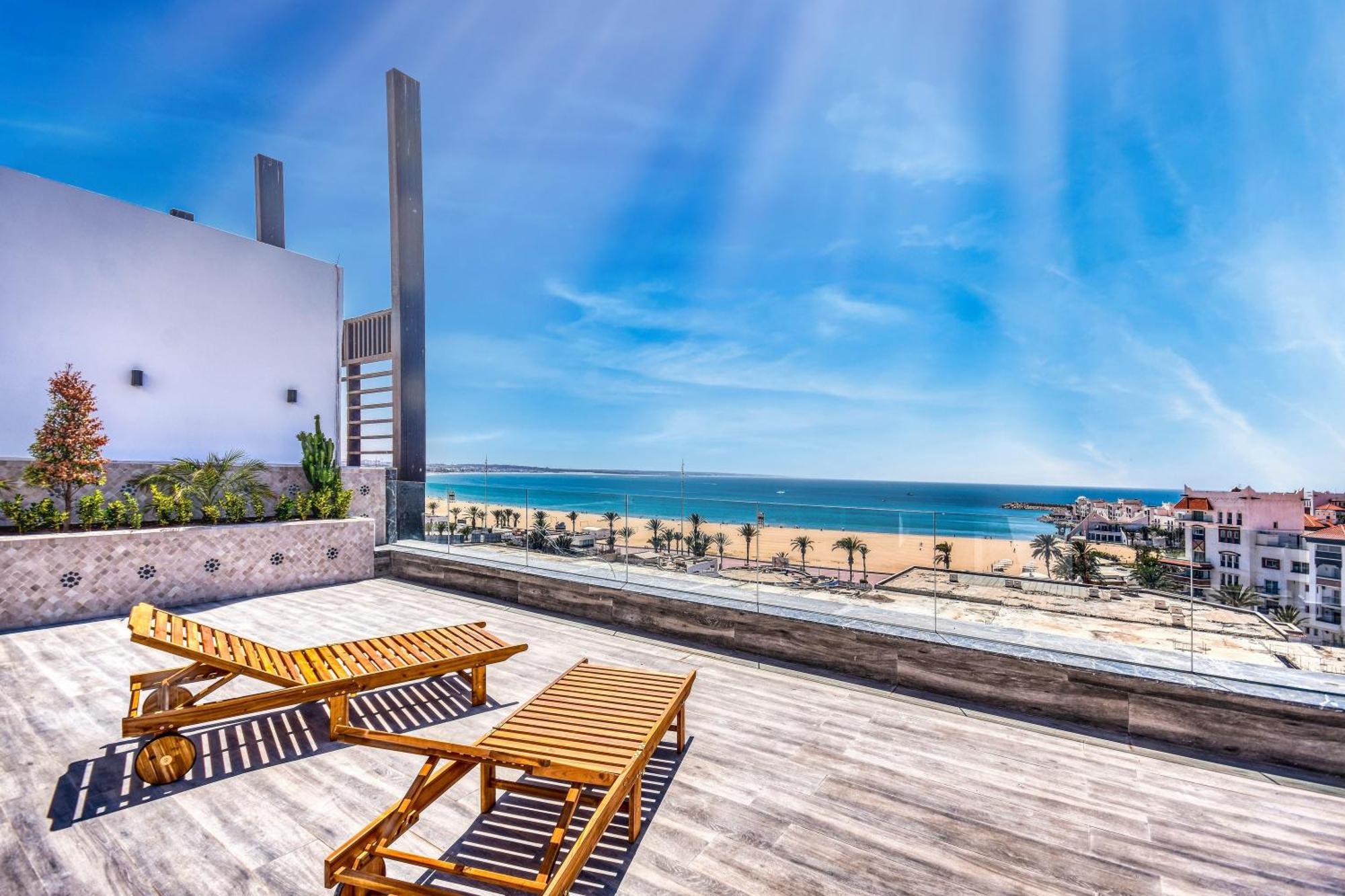 Luxury Seafront 6-7p Appartement *