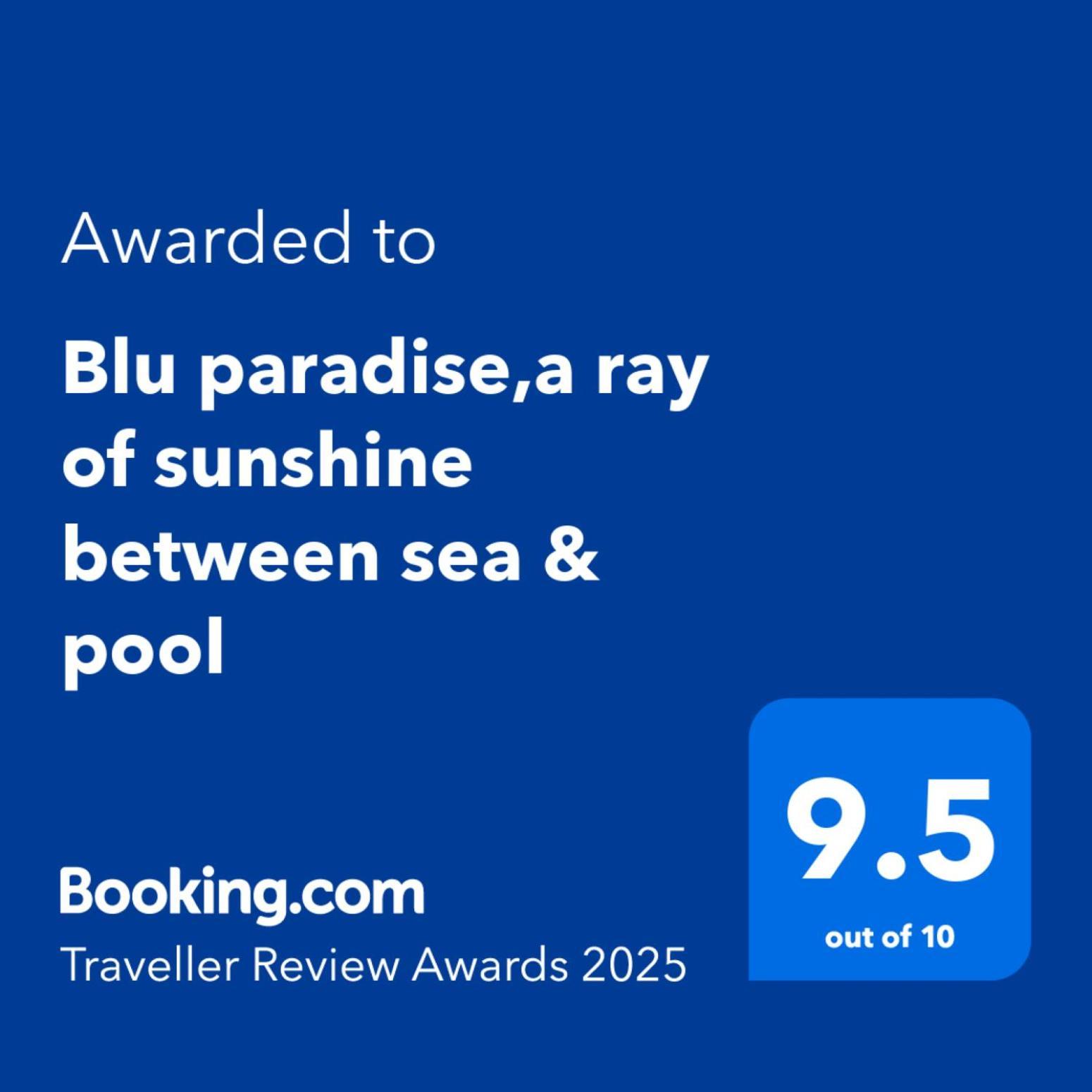 Blu Paradise,a Ray Of Sunshine Between Sea & Pool Agadir