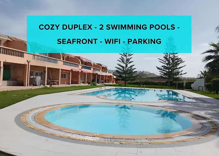 Seaside Comfort 2 Levels Duplex - Residence Banana Beach - Taghazout - Agadir