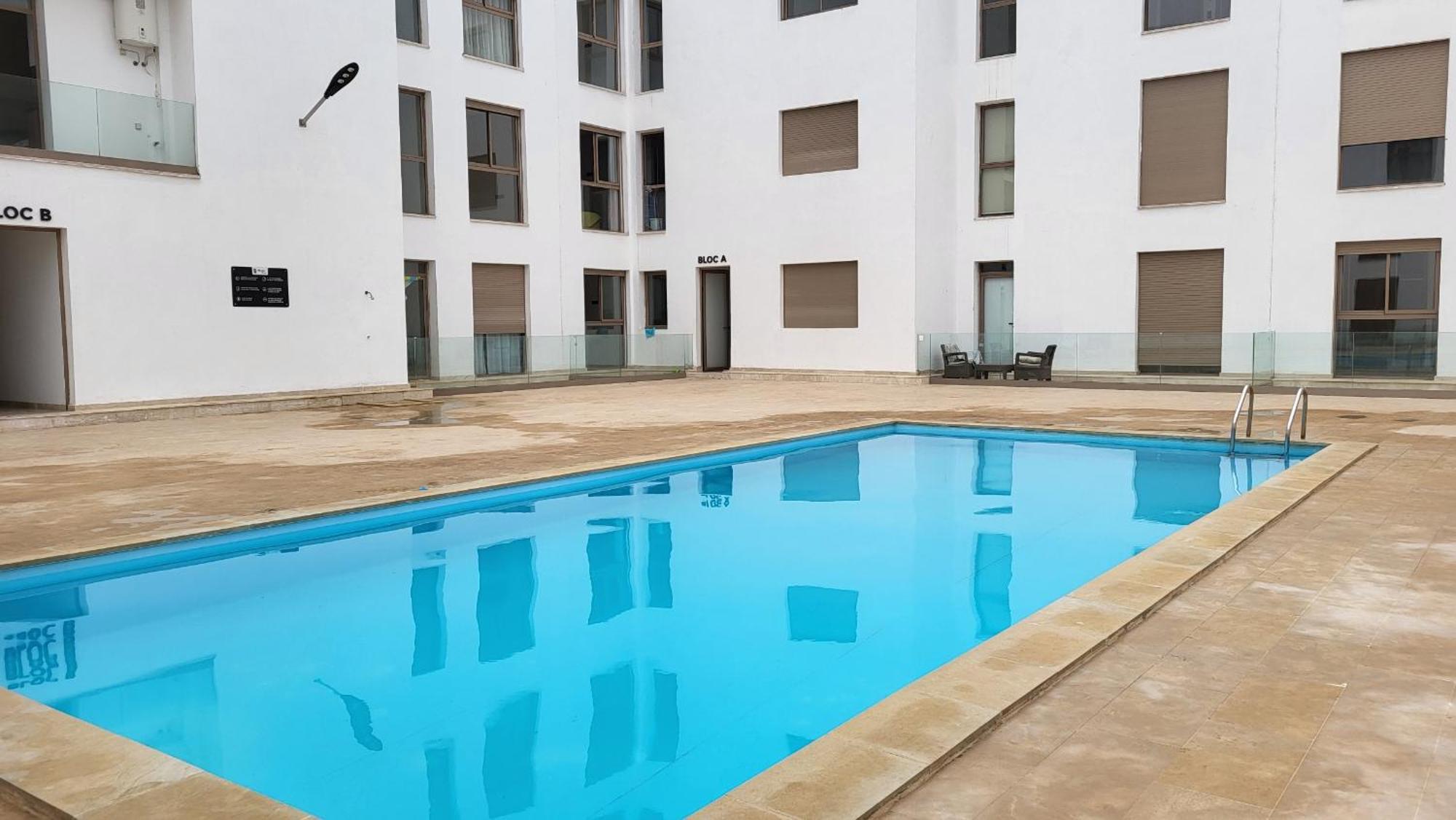 Bay - Founty - Piscine - A 5mn - Family Apartment Agadir
