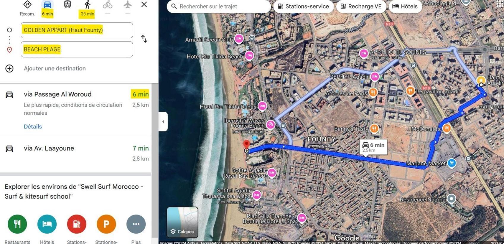 Golden Apartment Agadir