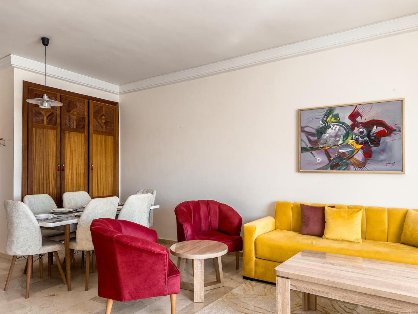 Marina Peakview 2bds Apartment, 2minbeach Appartement